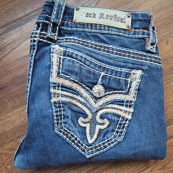 Rock Revival Denim - Rock Revival "Luz" Straight Leg Jeans